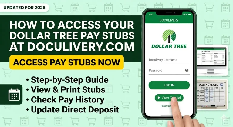 How Can Access Your Dollar Tree Pay Stubs at Doculivery.Com