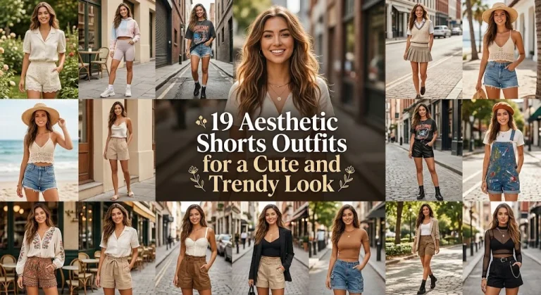 19 Aesthetic Shorts Outfits for a Cute and Trendy Look