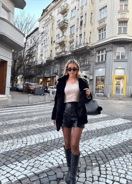 Chic Textures for a Timeless Urban Look