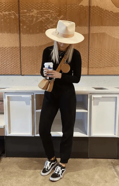 A Monochrome Moment with a Hint of Boho