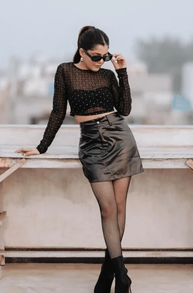 A Daring Spin on the Classic Black Look