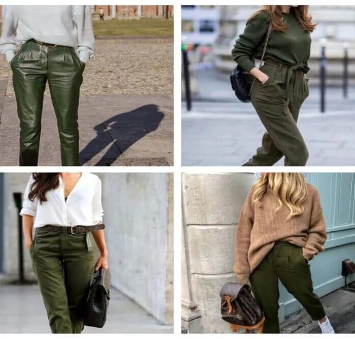 Olive Green Pants Made Easy: 13 Color Combos That Always Look Chic