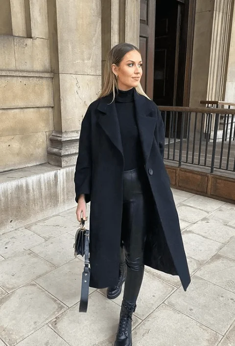 The All-Black Look with a Twist
